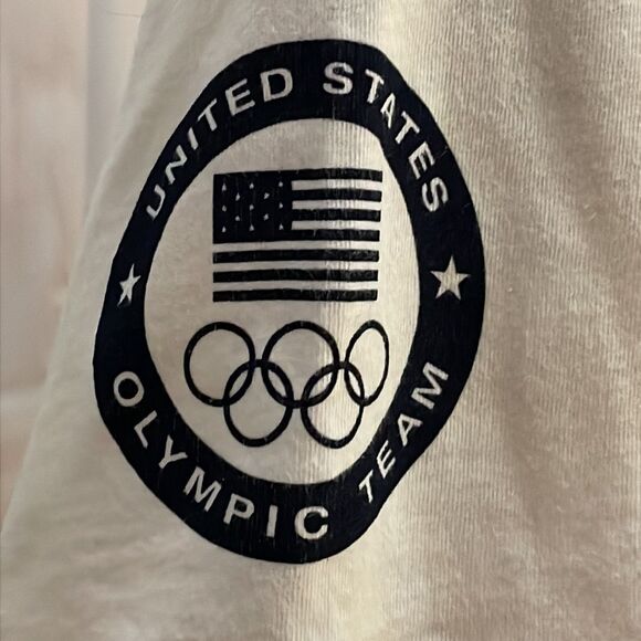 2020 Small Nike Just Do It Olympics short sleeve crew neck shirts blouse top - Picture 5 of 14